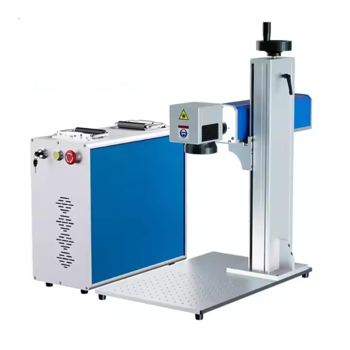 Laser Marking Machine 20w 30w 50w 100w Laser Engraving Machine - Color: Grey