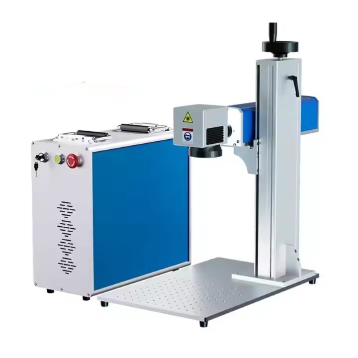 Laser Marking Machine 20w 30w 50w 100w Laser Engraving Machine - Color: Grey