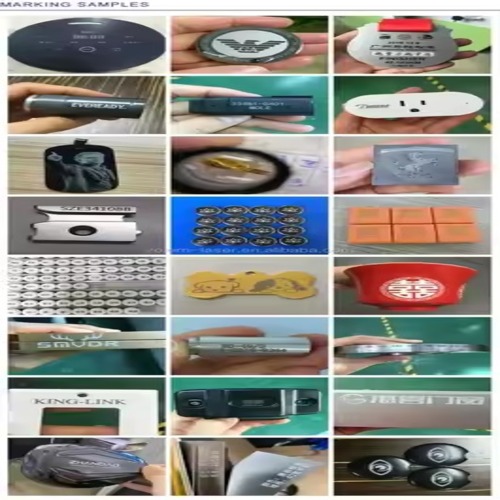 Laser Marking Machine 20w 30w 50w 100w Laser Engraving Machine - Color: Grey