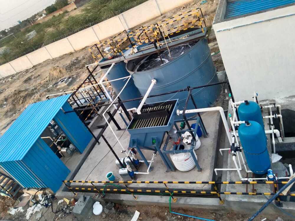 waste water treatment plant