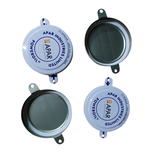 80 Mm Metal Drum Capseals - Color: White