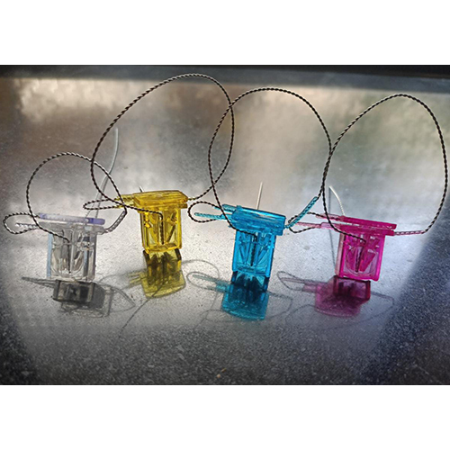 Tamper Proof Wire Lock Seals - Color: Transparent