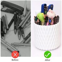 360 ROTATING MAKEUP BRUSH HOLDER