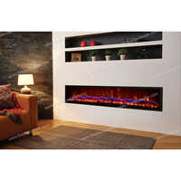 80x20 Inch Indoor Fireplace