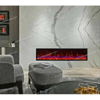 Electric Artificial fireplace with multicolor Mode || Remote Control || Realstick Effect without Heat