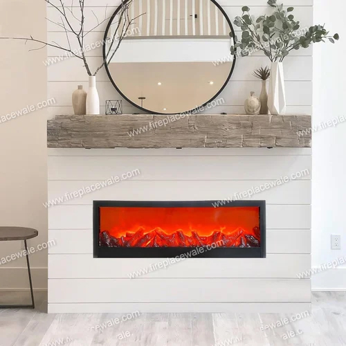 LED Flame Fireplace Light
