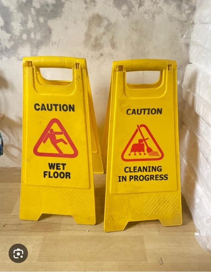 Safety Sign Board - Color: Yellow