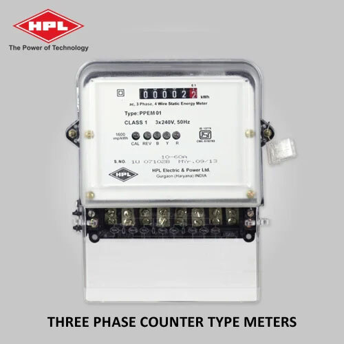 Hpl Three Phase Energy Meter