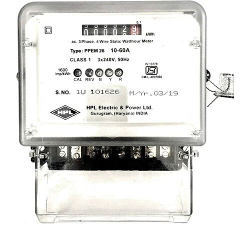 Hpl Three Phase Energy Meter