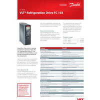 Danfoss FC 103 VLT Refrigeration Drive