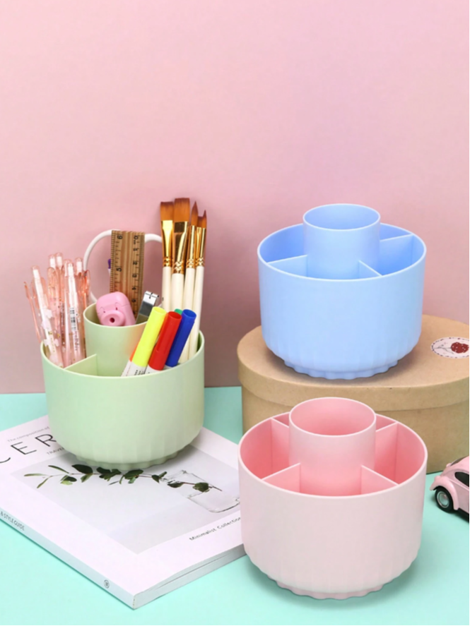 360 ROTATING PEN PENCIL HOLDER
