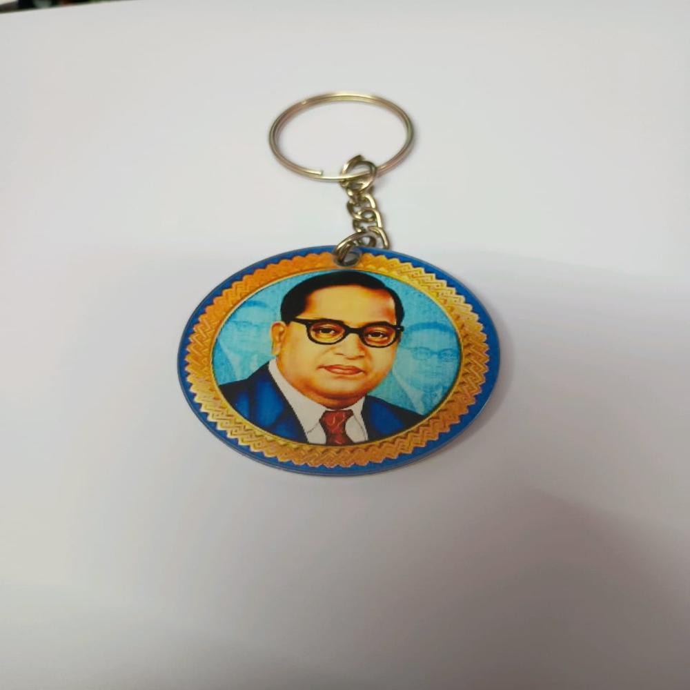 Acrylic Photo Keychian - Color: Different Colors Available