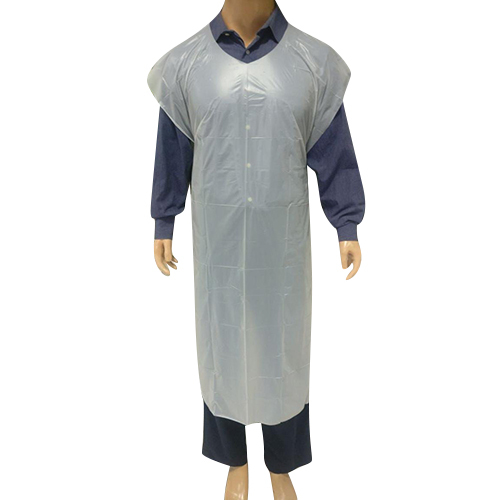 White Biodegradable Apron