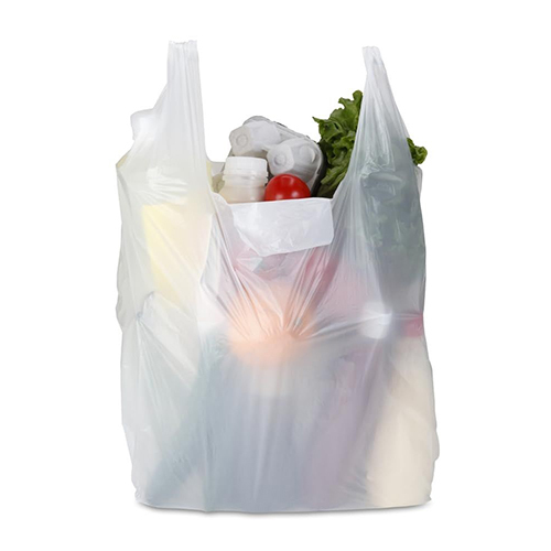 White Biodegradable Bags - Food Safety Grade: Yes