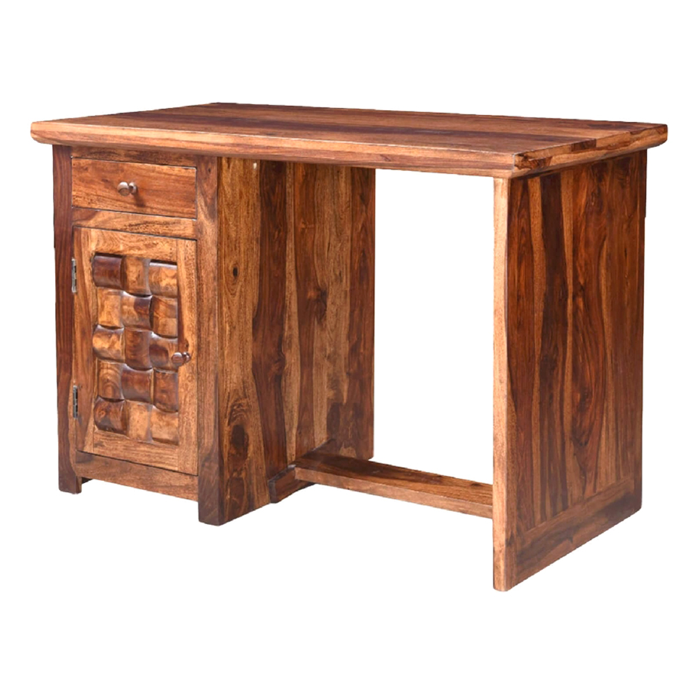 Royaloak Ashoka Office Table In Sheesham Wood | Ample Storage - Of201802 - Assembly: Carpenter Assembly