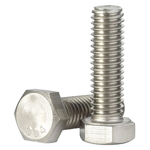 A4 80 Stainless Steel Hex Bolt - Color: As Per Availability