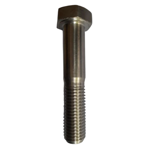 Grade 316 Stainless Steel Half Threaded Hex Bolt - Color: As Per Availability