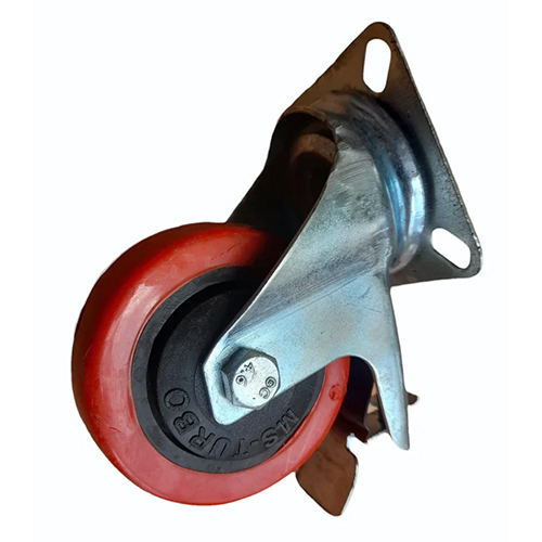 PU Trolley Wheel With Brake