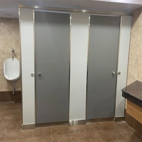 Hpl Ss Elegance Shoe Type Toilet Cubicle - Door Type: Swing Door