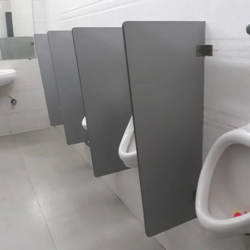 Hpl Modular Urinal Partition - Color: Gray