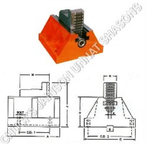 Heavy Duty Reversible Faceplate Jaws
