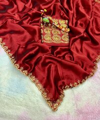 multi embroidery sareee