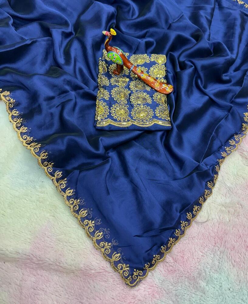 Multi Embroidery Sareee - Color: 10