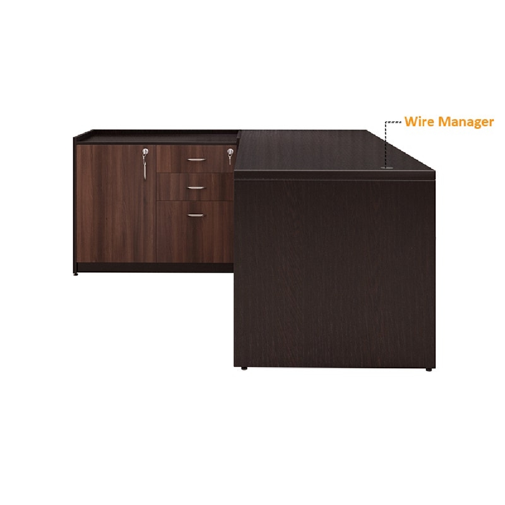 Royaloak Muar Malaysian Boss Table 1.6m - Of20191006-1.6 - Assembly: Carpenter Assembly