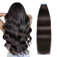 100% Natural Human Tape-In Hair Temple  Remy Hair Extension