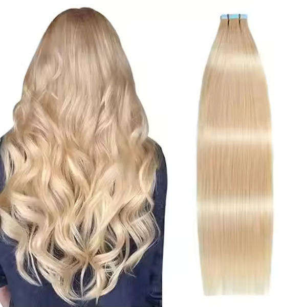 100% Natural Human Tape-In Hair Temple  Remy Hair Extension
