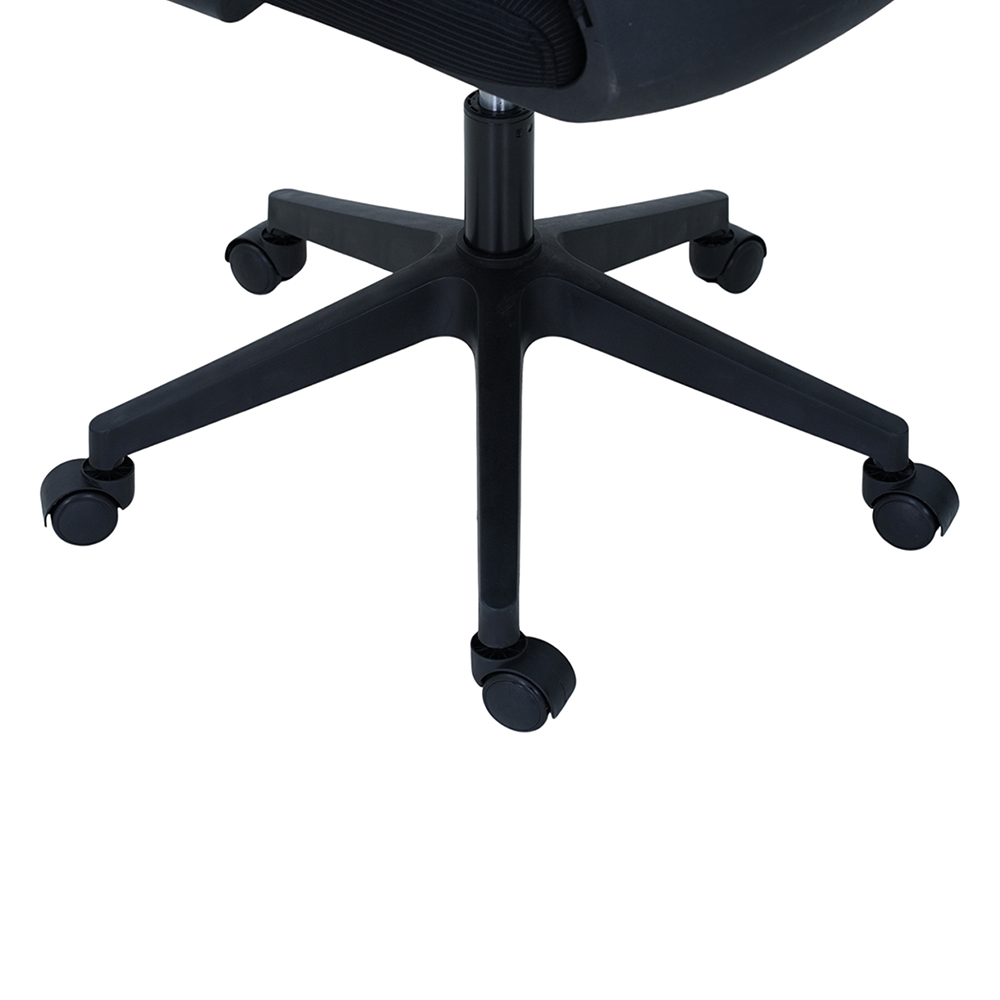 Royaloak Ebony Mesh Computer Chair | Long-lasting Computer Chair - Cr7504 - Assembly: Carpenter Assembly