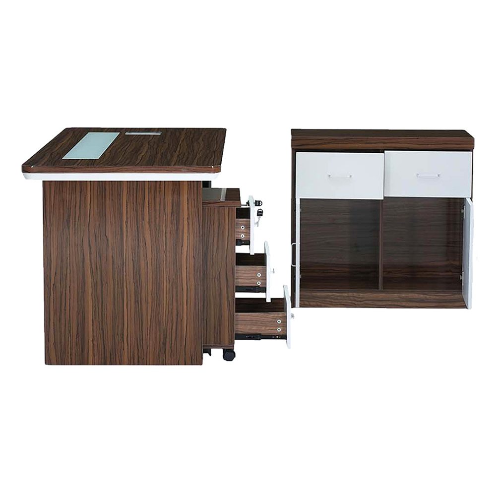 Royaloak Margaret Office Table 1.6 M - Of7701-1.6 - Color: Multicolor