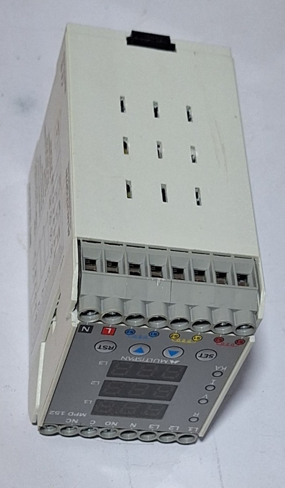 Multispan Mpd-152-a2-00 - Voltage: 100 To 270v Ac, Output: 1 Relay, Ct Input: 5a To 6000a, 1r 1 C/o | Features: N/a