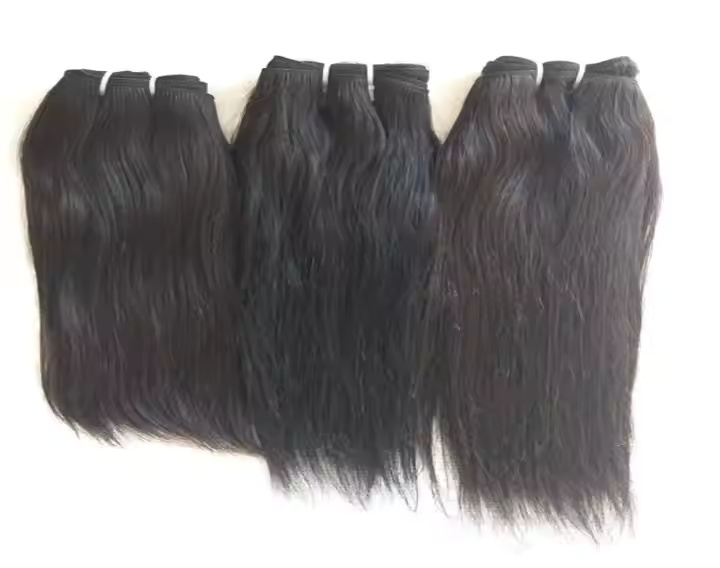 Single Donor  Temple Remy Natural Straight Weft Hair Bundle  Available 8-32 Inches