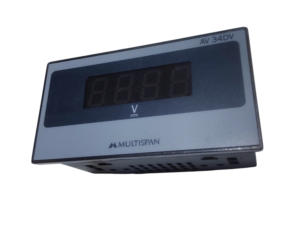 Multispan Av-34dv - Voltage: 230v Ac, Dc Voltage Range: 0-750v | Precision Voltage Measurement For Enhanced Electrical Monitoring