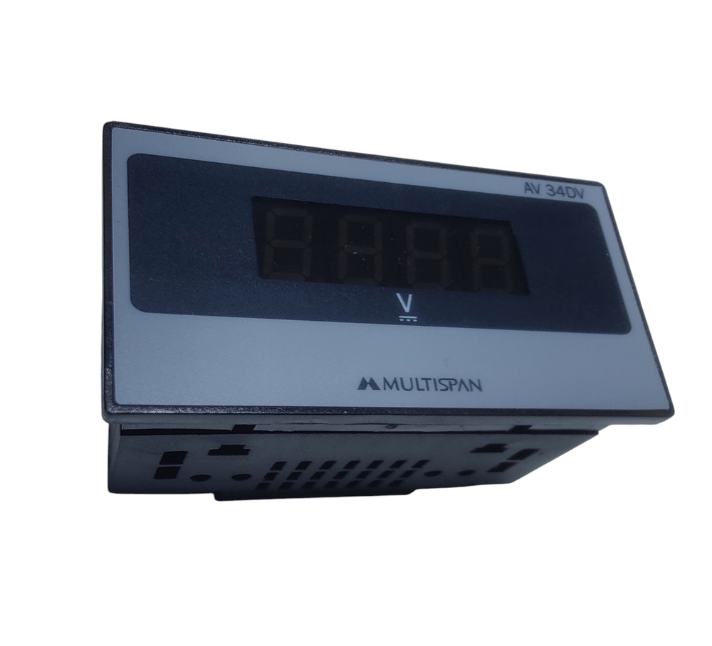 Multispan Av-34dv - Voltage: 230v Ac, Dc Voltage Range: 0-750v | Precision Voltage Measurement For Enhanced Electrical Monitoring