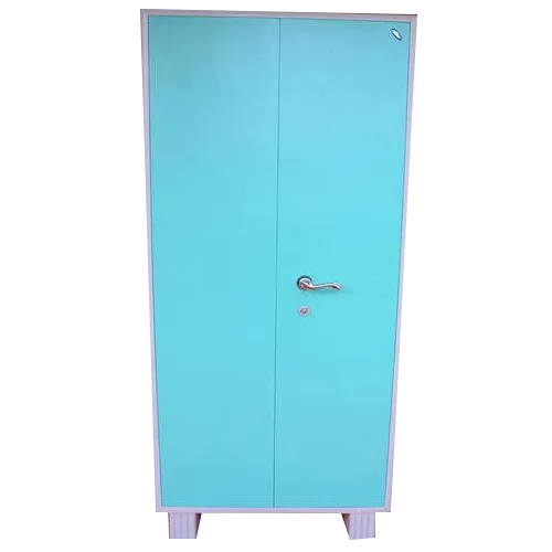 Double Door Steel Almirah - Color: Blue