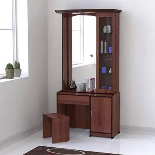 Designer Dressing Table - Color: Brown