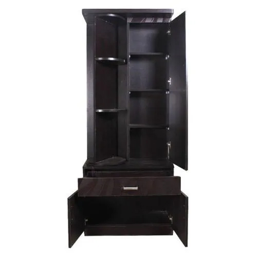 Wooden Dressing Table - Color: Dark Brown