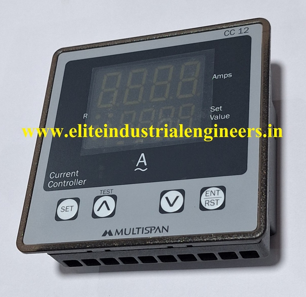 Multispan Cc-12-e3-n0 - Voltage 100 To 270v Ac, Output 1 Relay (10a), Action On-off, Current Range 5/5 To 4000/5a, Ct Selectable To 4000/5a