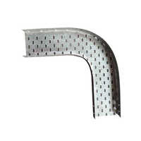 Horizontal Bend Cable Tray - Stainless Steel, 2.5 Meters Long, Silver Powder Coated Finish, 1.2 Mm Thickness | Durable, Lightweight, Versatile Cable Management Solution