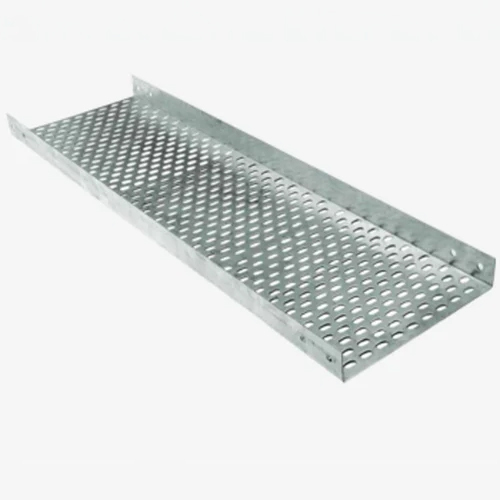 Aluminum Perforated Cable Tray - Side Rail Height: 50 Meter (M)