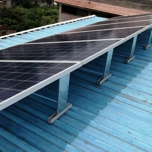 Aluminium Roof Top Solar Panel Structure - Application: Commercial