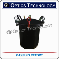 Canning Retort - Color: Black Paint Coated