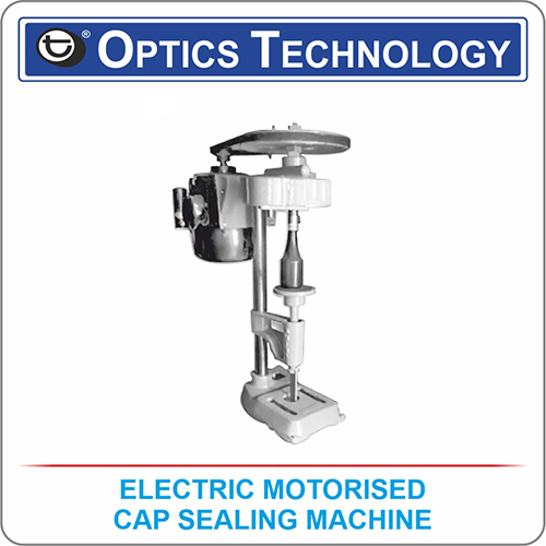 Electric Motorised Cap Sealing Machine