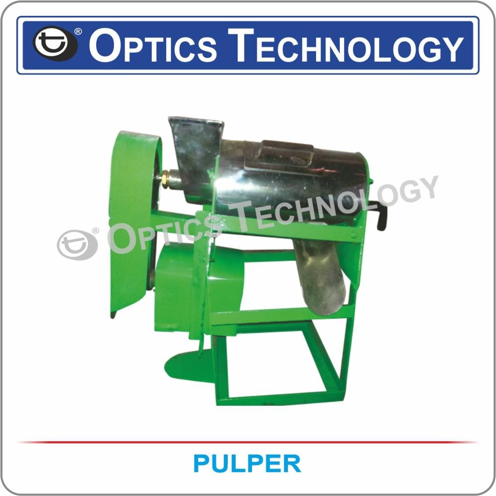 Pulper Machine - Color: Green Paint Coated