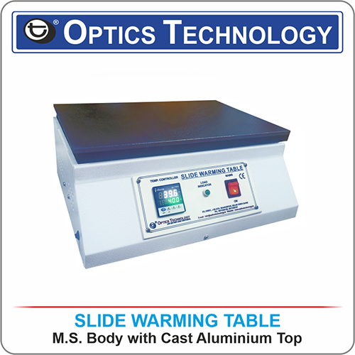Slide Warming  Table MS Body with Cast Aluminium Top