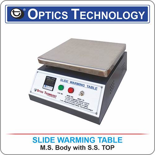 Slide Warming Table MS Body with SS Top
