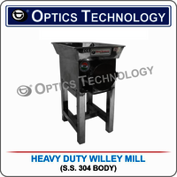 Heavy Duty Willey Mill (s.s. 304 Body) - Color: Silver