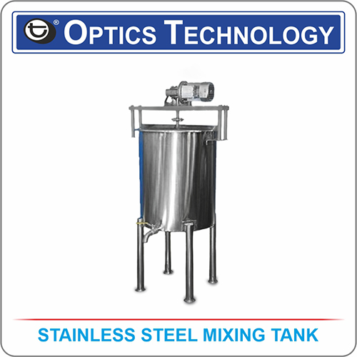 Stainless Steel Mixing Tank - Application: Industrial